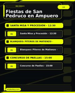 Fiestas de San Pedruco en Ampuero 2026