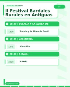 II Festival Bardales Rurales en Antiguas Escuelas de Ucieda, Ruente