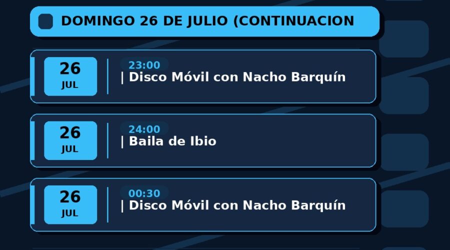 Grandes Fiestas de Herrera de Ibio 2026