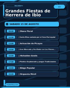 Grandes Fiestas de Herrera de Ibio 2026