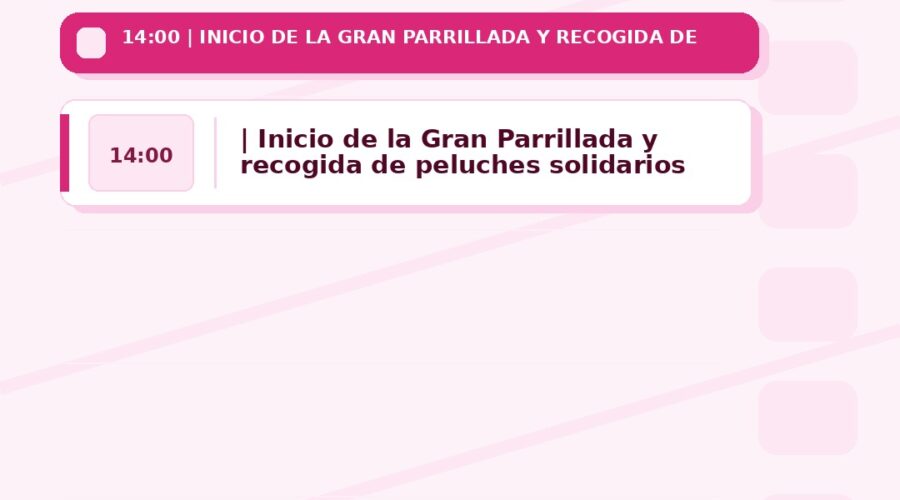 Gran Parrillada y Muñeco Solidario en Plaza de la Vega