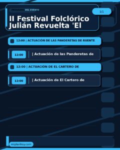 II Festival Folclórico Julián Revuelta ‘El Malvís’ en Soña