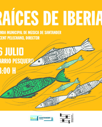Concierto Raíces de Iberia: Banda Municipal en Barrio Pesquero