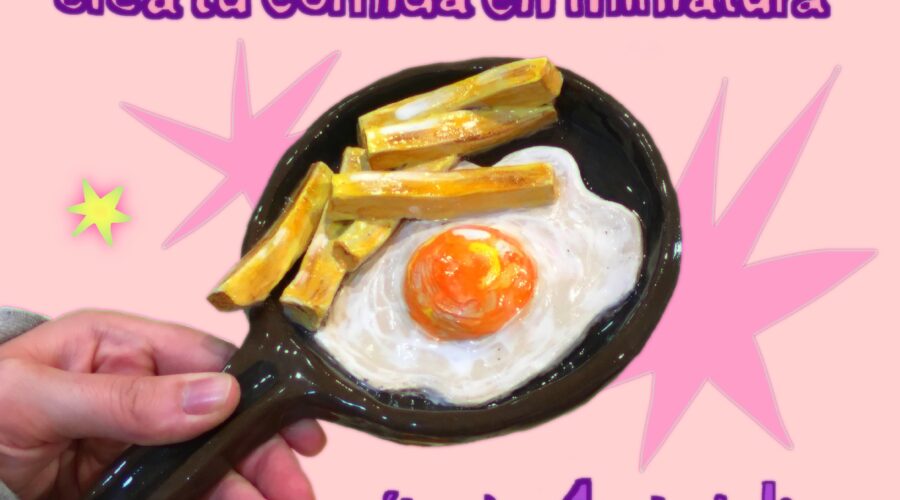 Taller de cerámica: crea tu comida en miniatura