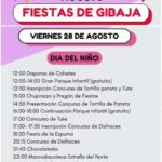 Fiestas de Gibaja 2026: programa completo del 28 al 31 de agosto