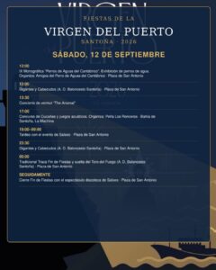 Fiestas de la Virgen del Puerto 2026 en Santoña