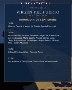 Fiestas de la Virgen del Puerto 2026 en Santoña