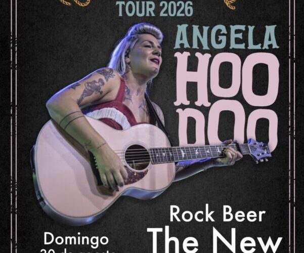 Angela Hoodoo en Rock Beer The New: Outlaw Country y Blues