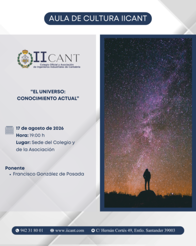 Conferencia El Universo: conocimiento actual de F. González
