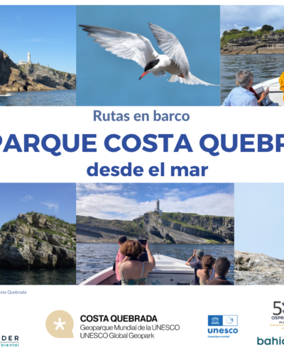 Rutas en barco por el Geoparque de Costa Quebrada en Santander