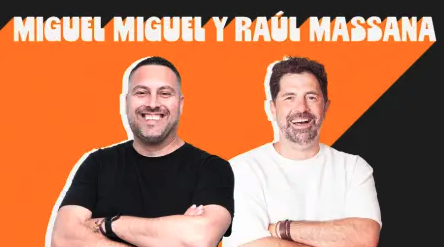 Miguel Miguel y Raúl Massana: comedia en el Parque de Mesones