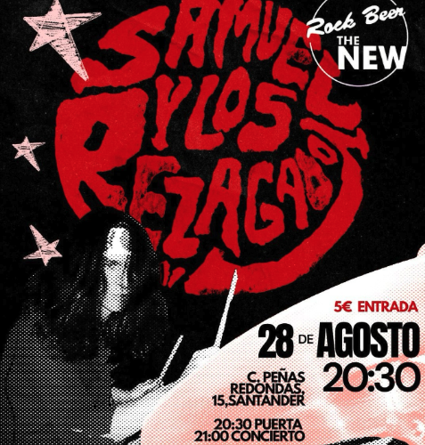 Samuel y Los Rezagados en concierto en Sala Rock Beer the New