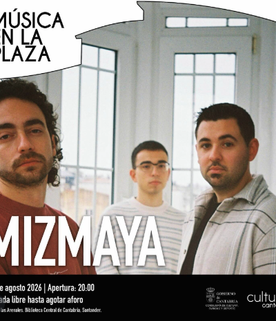 Música en la Plaza con la banda de indie-rock Mizmaya