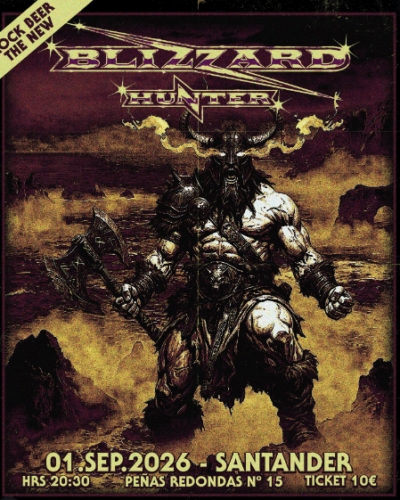 Concierto de Blizzard Hunter en Sala Rock Beer the New