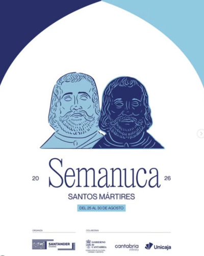Santos Mártires 2026: Programación Viernes 28 de Agosto en Santander