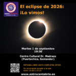 Charla AstroCantabria: El eclipse de 2026