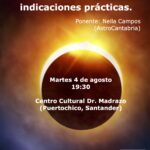 Charla AstroCantabria: Observar el eclipse solar del 12 de agosto