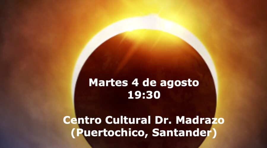 Charla AstroCantabria: Observar el eclipse solar del 12 de agosto