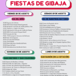 Fiestas de Gibaja 2026