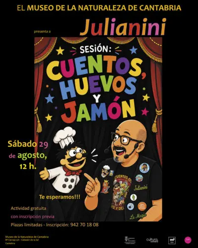 Cuentos, Huevos y Jamón con JULIANINI