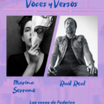 Patio de Poesía 2026: Marina Serrano y Raúl Real
