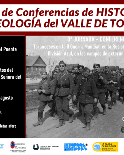 Conferencia: «Toranceses en la II Guerra Mundial: en la Resistencia francesa, en la División Azul, en los campos de exterminio nazis, en…»