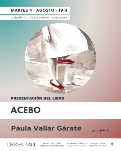 Presentación de «Acebo» de Paula Vallar Gárate en Santander