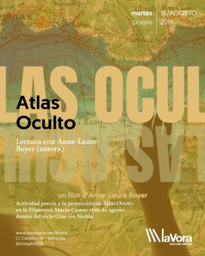 «Atlas oculto»: lectura con Anne-Laure Boyer
