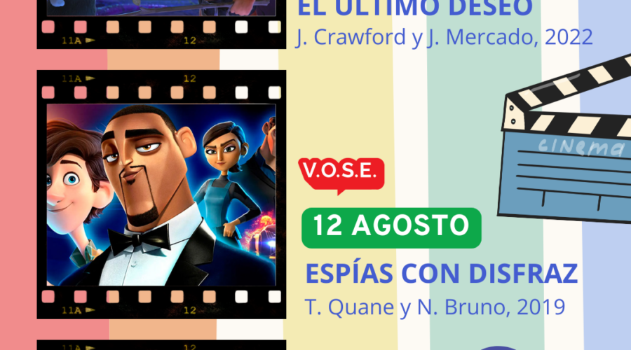 Cine de animación VOSE en la Biblioteca Central de Cantabria