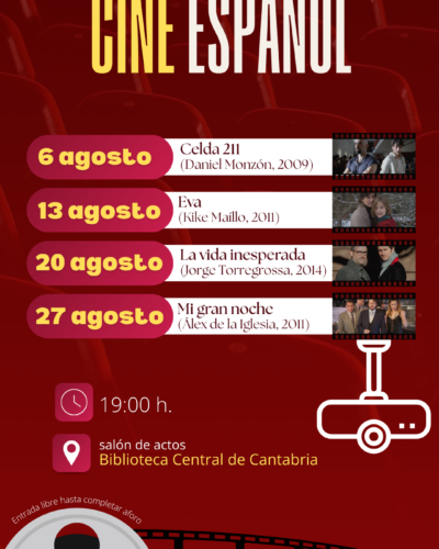 Cine español: La vida inesperada en la Biblioteca Central