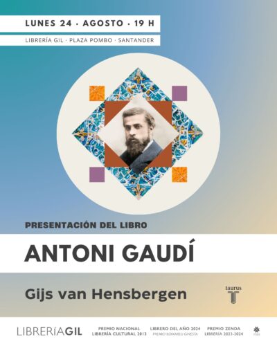 Presentación del libro Antoni Gaudí de Gijs van Hensbergen