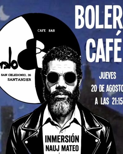 Nauj Mateo en directo en Bolero Café, Santander