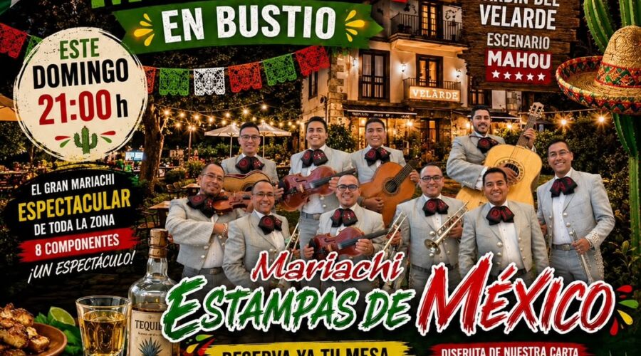 Noche Mexicana con Mariachi Estampas de México en Bustio