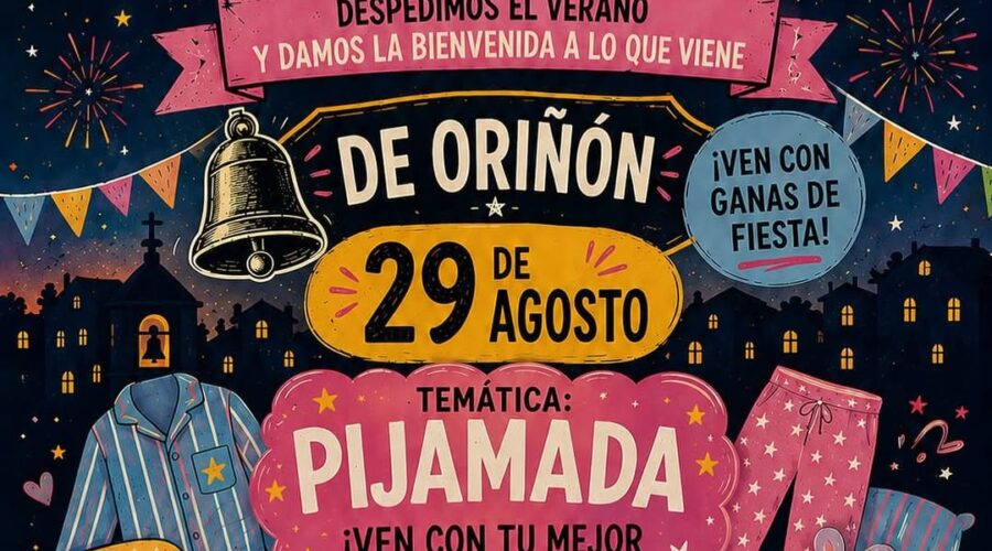 Fiesta de Fin de Verano Temática Pijamada en Oriñón