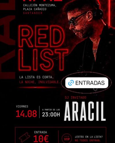 DJ Aracil en Ramé Social Club, Santander