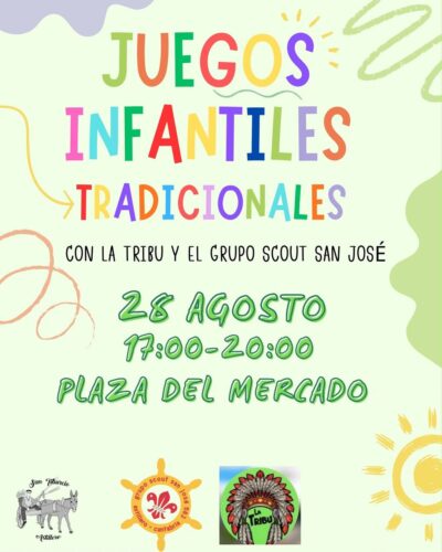 Juegos Infantiles Tradicionales en Plaza del Mercado, El Astillero 2026