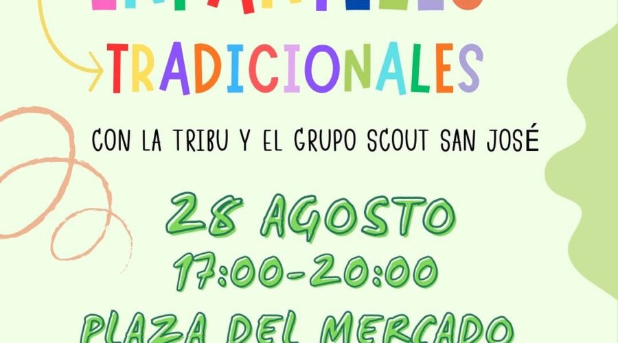 Juegos Infantiles Tradicionales en Plaza del Mercado, El Astillero 2026