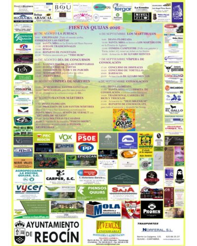 Fiestas de Quijas 2026 en Quijas, Cantabria