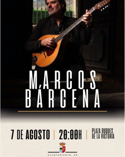 Marcos Bárcena en directo en Plaza Duques de la Victoria