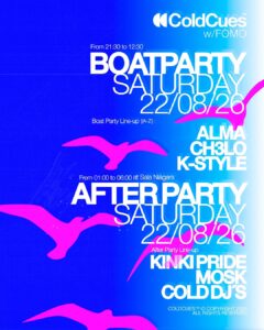 Boat Party + After Party en Santander, 22 de agosto 2026