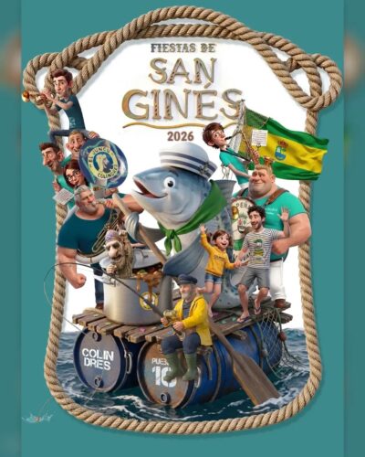 Fiestas de San Ginés 2026 en Colindres: Cartel y Programa Completo