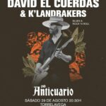 David el cuerdas & K’alandrakers en directo en pub Anticuario