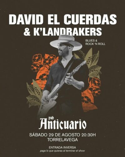 David el cuerdas & K’alandrakers en directo en pub Anticuario