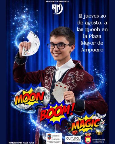 Espectáculo de magia de Asier Moon en Ampuero