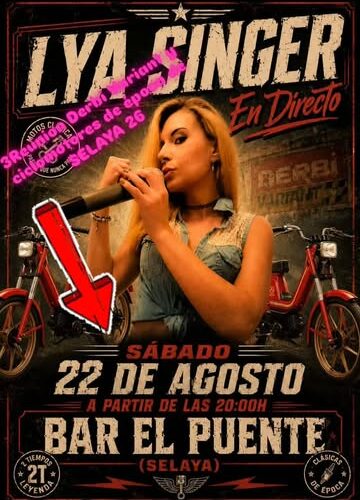 Concierto de Lya Singer en Bar El Puente