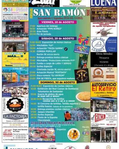 Fiesta de San Ramón en Peña del Cuervo, Santander