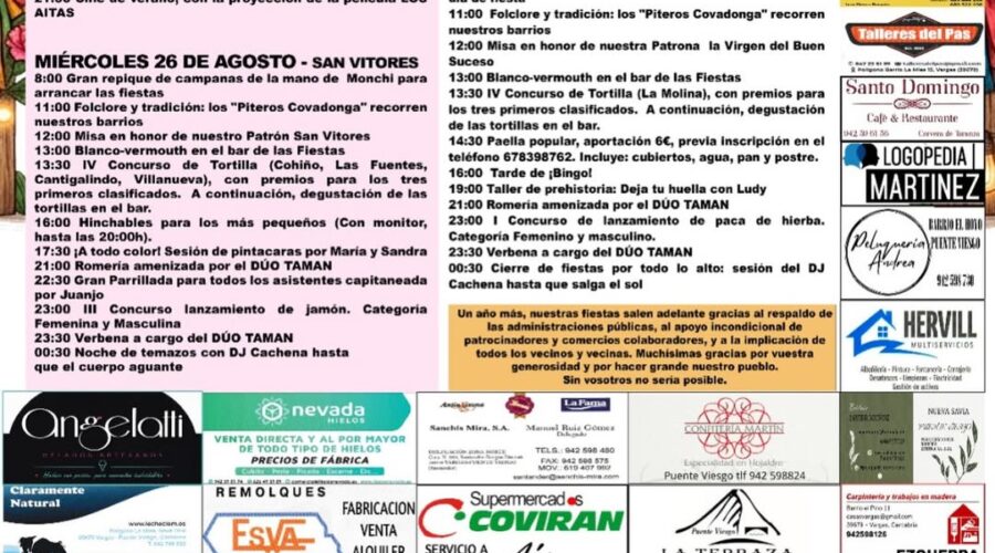 Fiestas Hijas 2026: Programación y eventos en Hijas