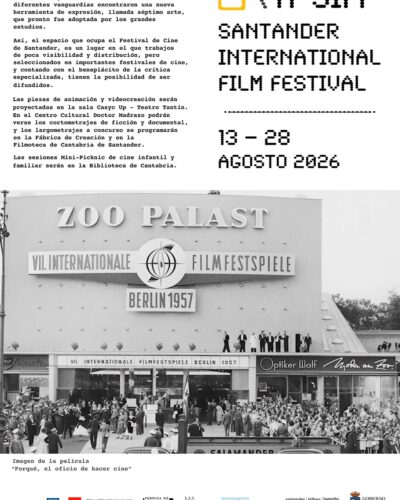 Festival Internacional de Cine de Santander 2026 en La Fábrica