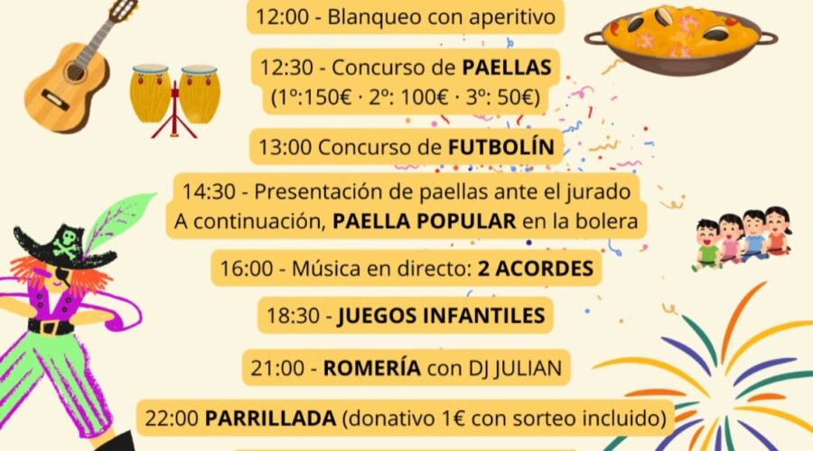 Fiestas de San Roque en Udalla: 2 AcorS y DJ Julian el 22 de agosto