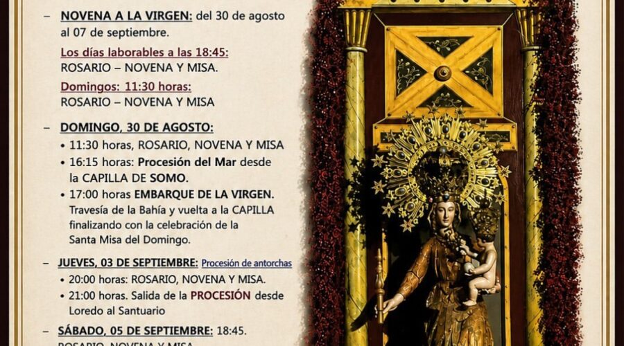 Fiestas de la Virgen de Latas en Ribamontán al Mar 2026